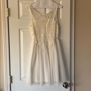 White summer dress
